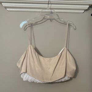 Zara Beige bra top